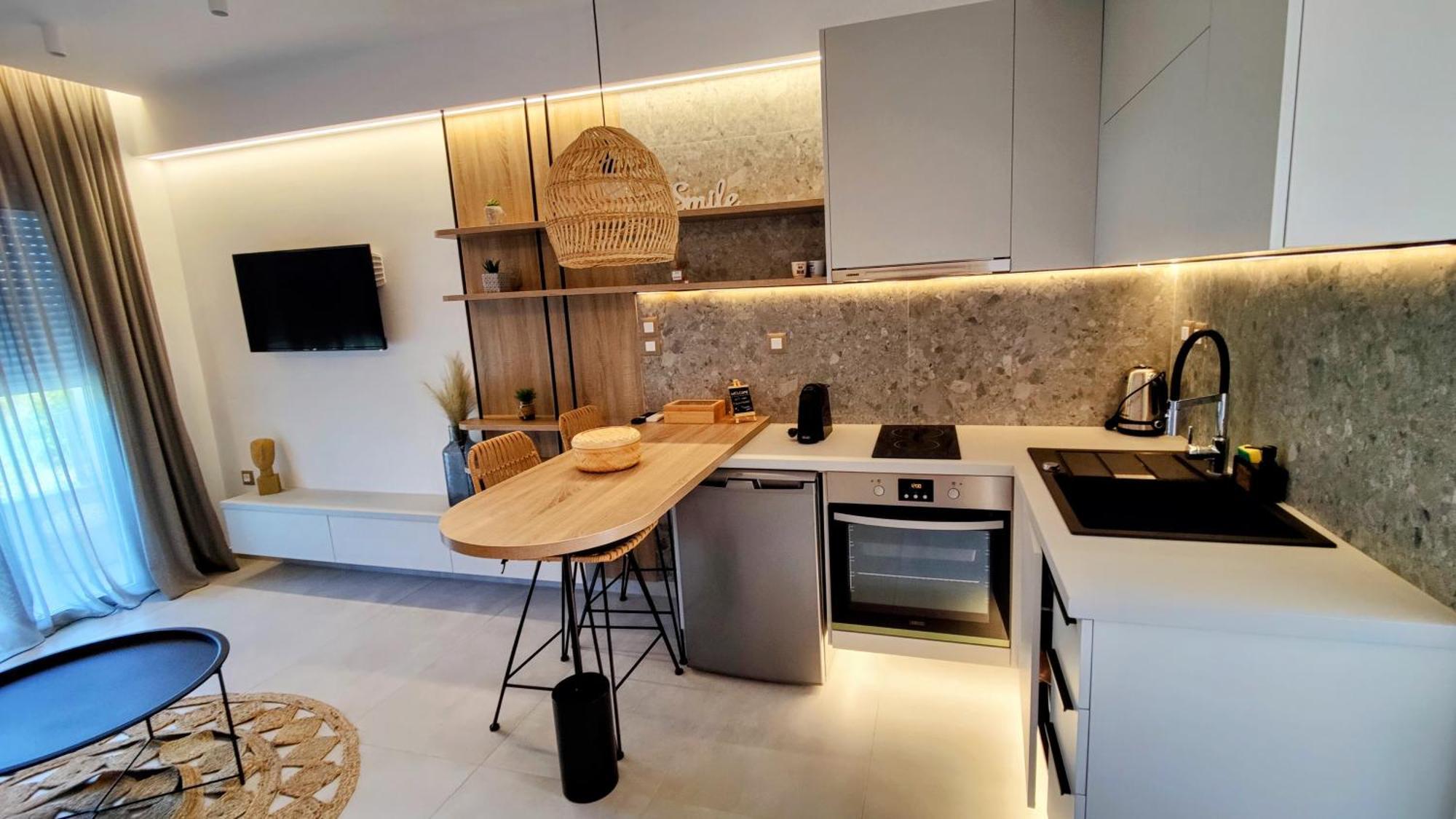 Aelia Apartments Макригиалос Экстерьер фото